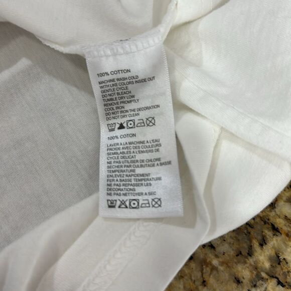 Tommy Bahama "Sport Home Rum" Hibiscus Tee In White Size S - Picture 8 of 8